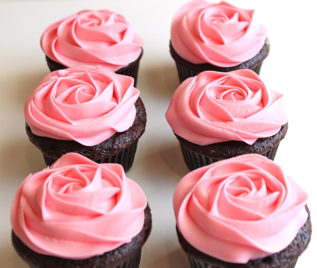Cup cake de Fresa 